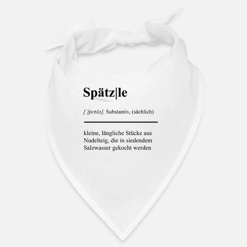 Spätzle-Saga: Schwäbisch köstlich! Duden Bandana