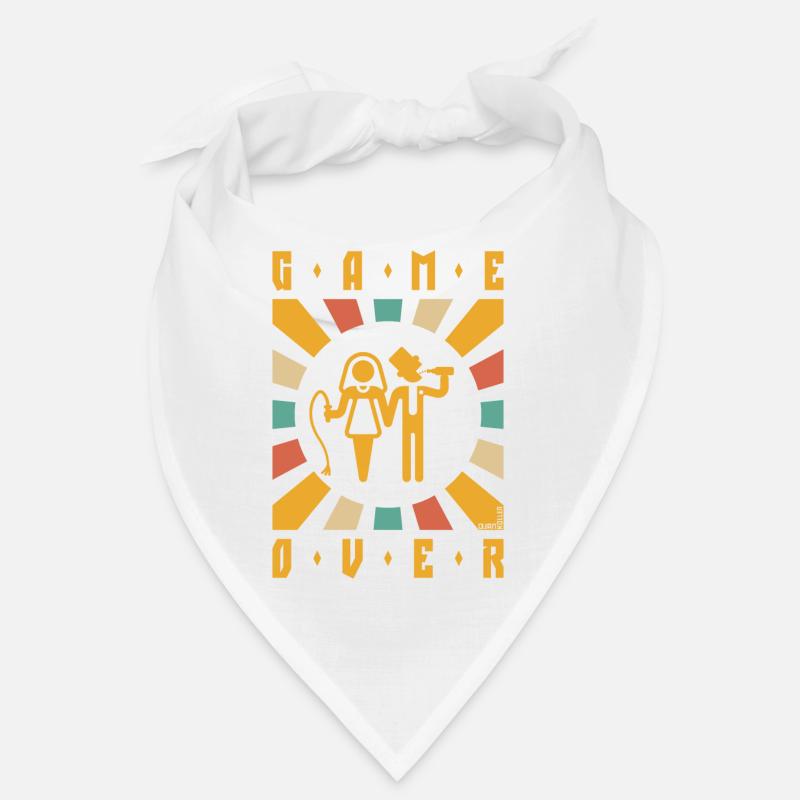 Game Over (Peitsche / Bier / JGA / Strahlen / 4C) Bandana