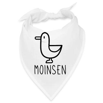 Moinsen - Bandana - Weiß - Vorne