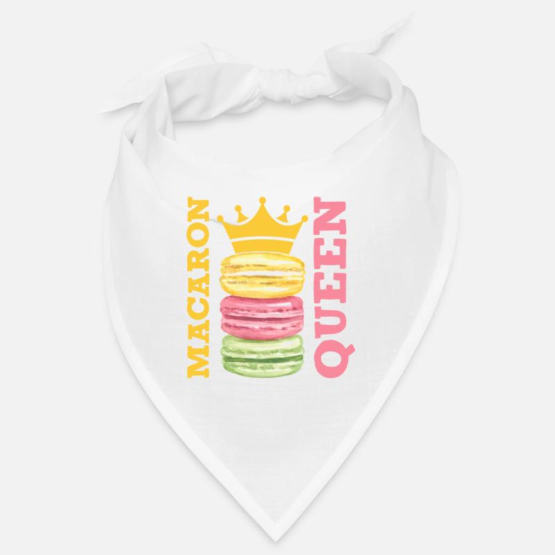 Macaron Queen Drôle de dessert au macaron Bandana