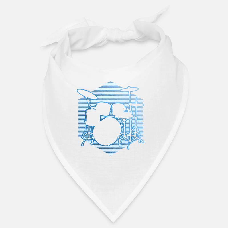 Drum Kit percussionniste batteur Bandana