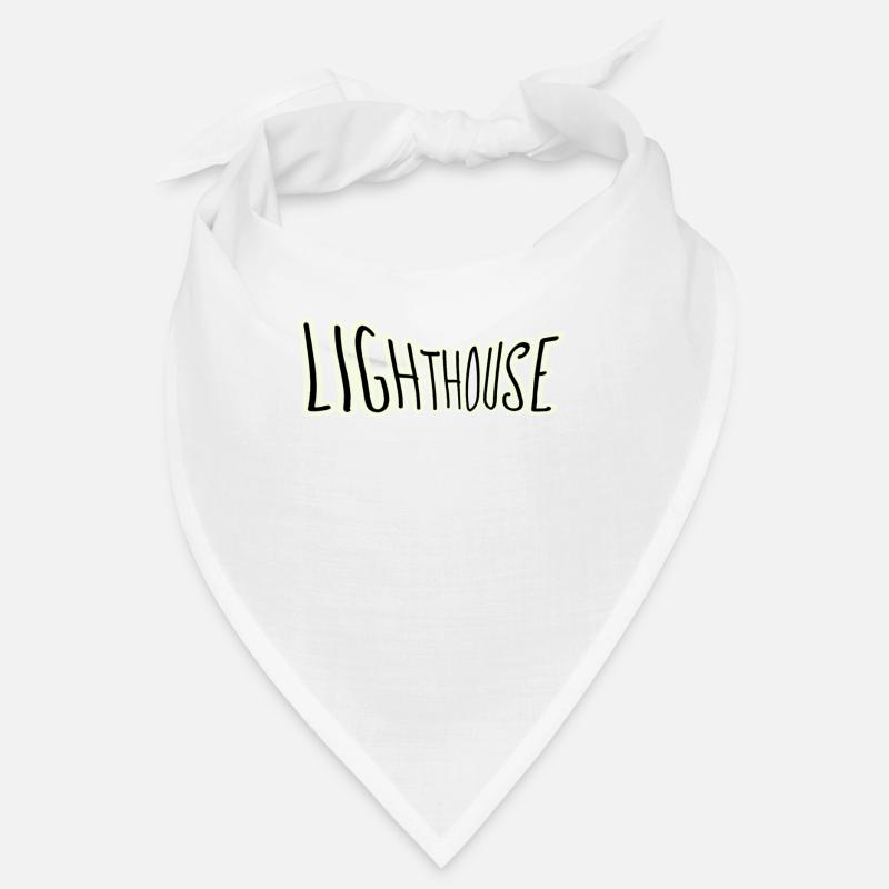 Phare 3 - Bandana - blanc