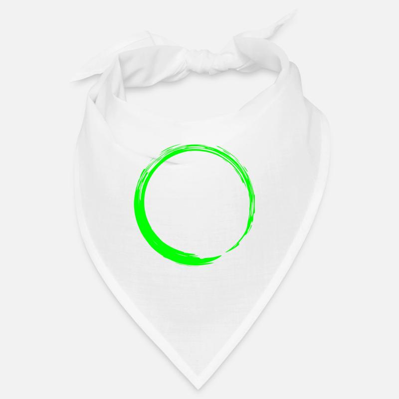 Circle shape circle icon shape new green Bandana