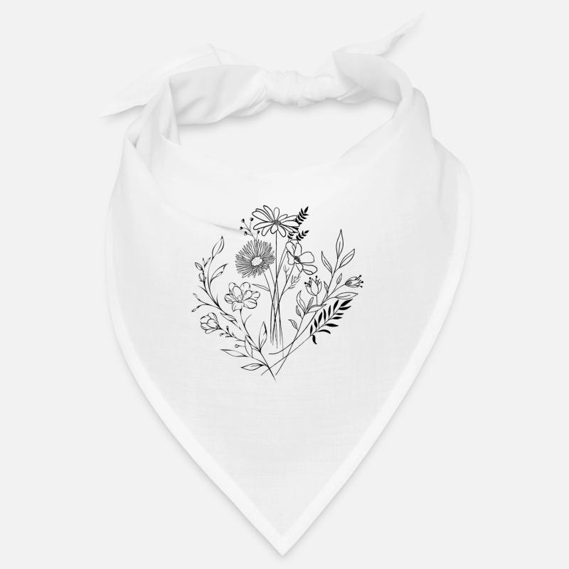 Blumen Bandana