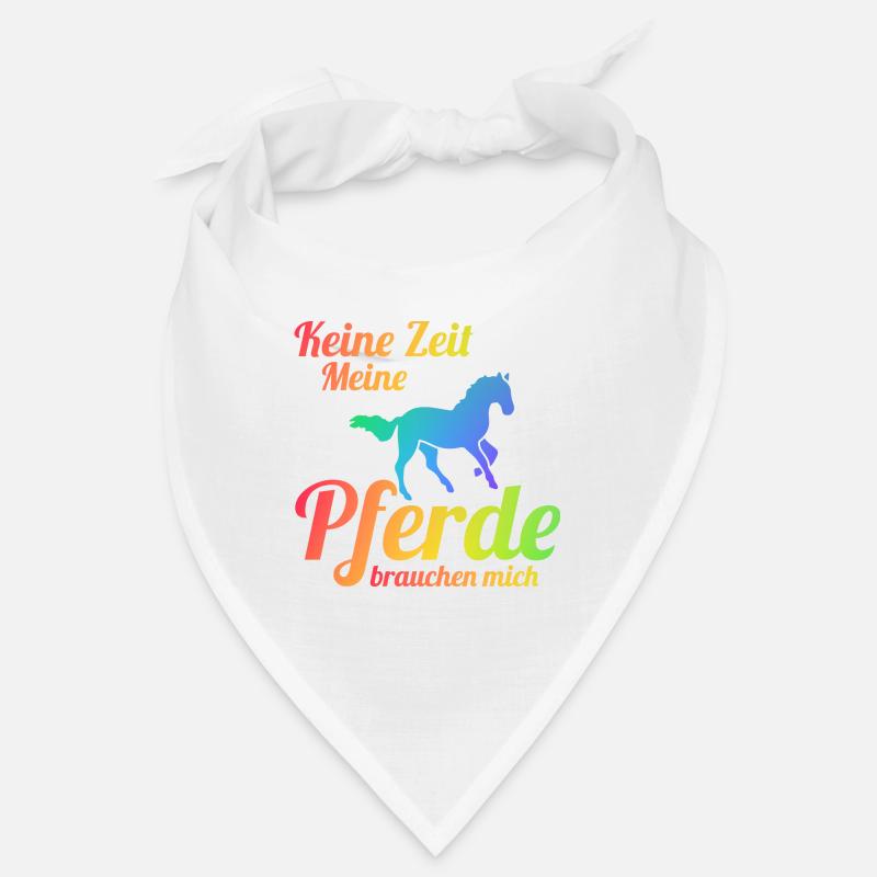 Pferd Reiten Pferdehalter Geschenk Bandana