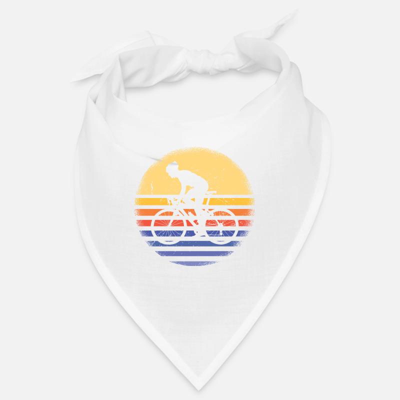 Sport Rétro Coucher De Soleil Cyclisme Bandana