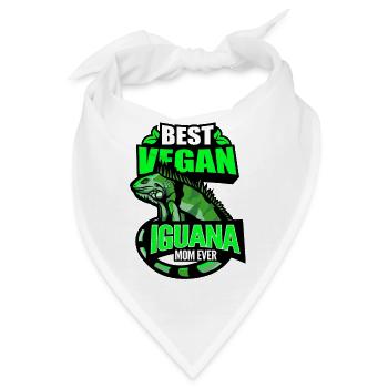 Leguan - Bandana - Weiß - Vorne