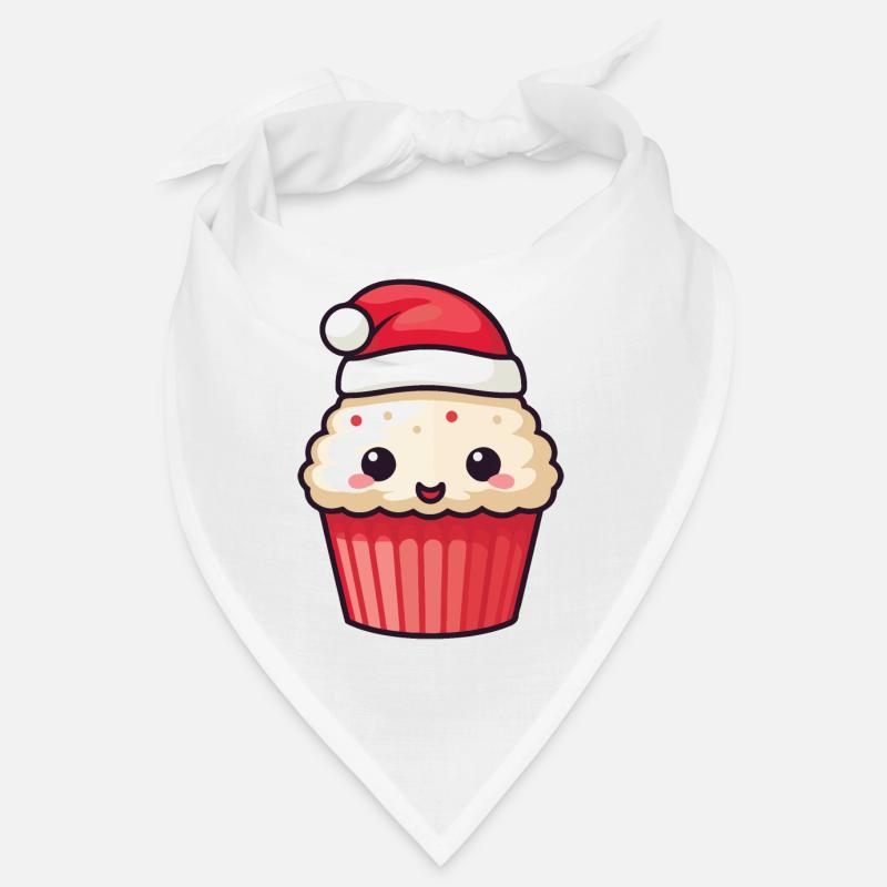 Cupcake Gâteau Cuisson Noël Bandana