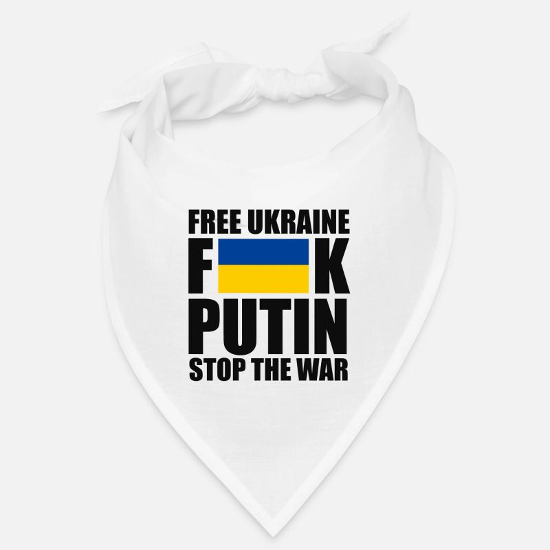 Libérez l’Ukraine F* Poutine Bandana