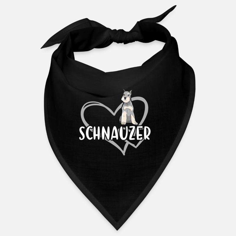 Cœur de Schnauzer Bandana