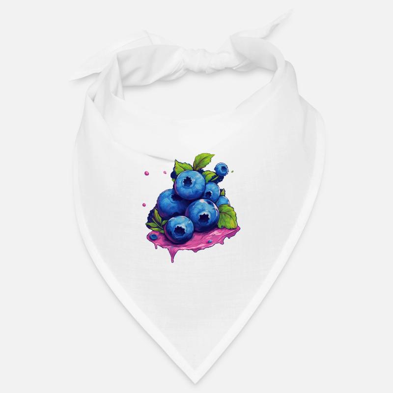 Blaubeere Bandana