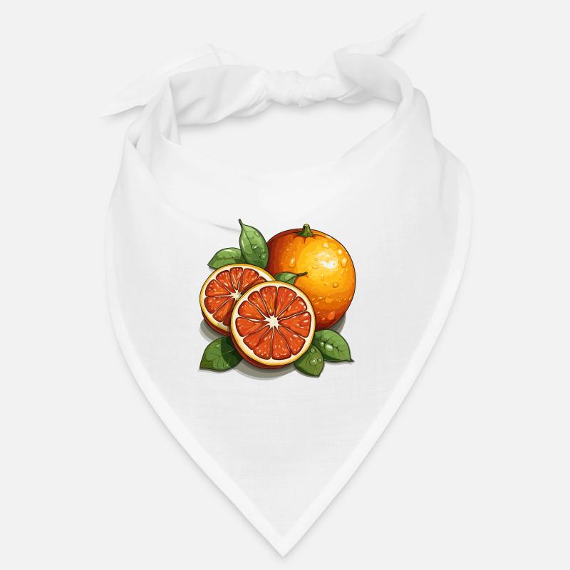 Orange - Illustration Bandana