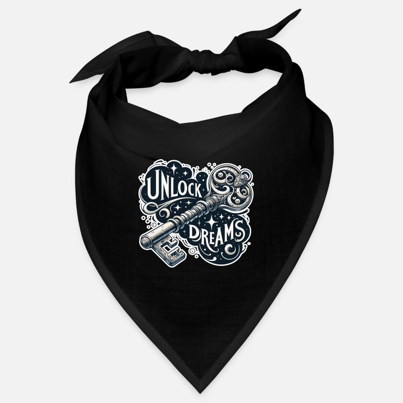 Déverrouiller les rêves - Illustration clé Bandana