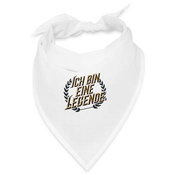 Ich bin eine Legende - Bandana - Weiß - Vorne