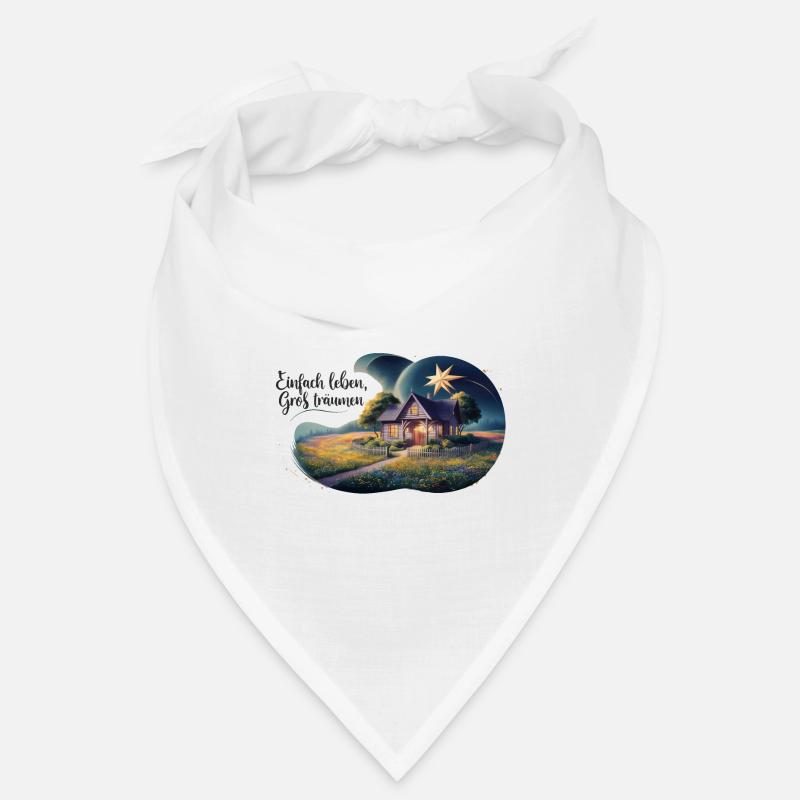 Einfach leben, groß Träumen Bandana