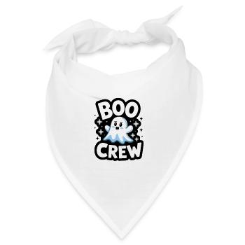 Süßes Gespenst – Boo Crew - Bandana - Weiß - Vorne