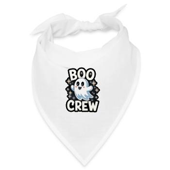 Süßes Gespenst – Boo Crew - Bandana - Weiß - Vorne