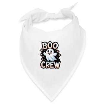 Süßes Gespenst – Boo Crew - Bandana - Weiß - Vorne