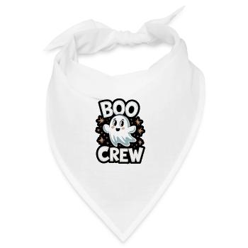 Süßes Gespenst – Boo Crew - Bandana - Weiß - Vorne