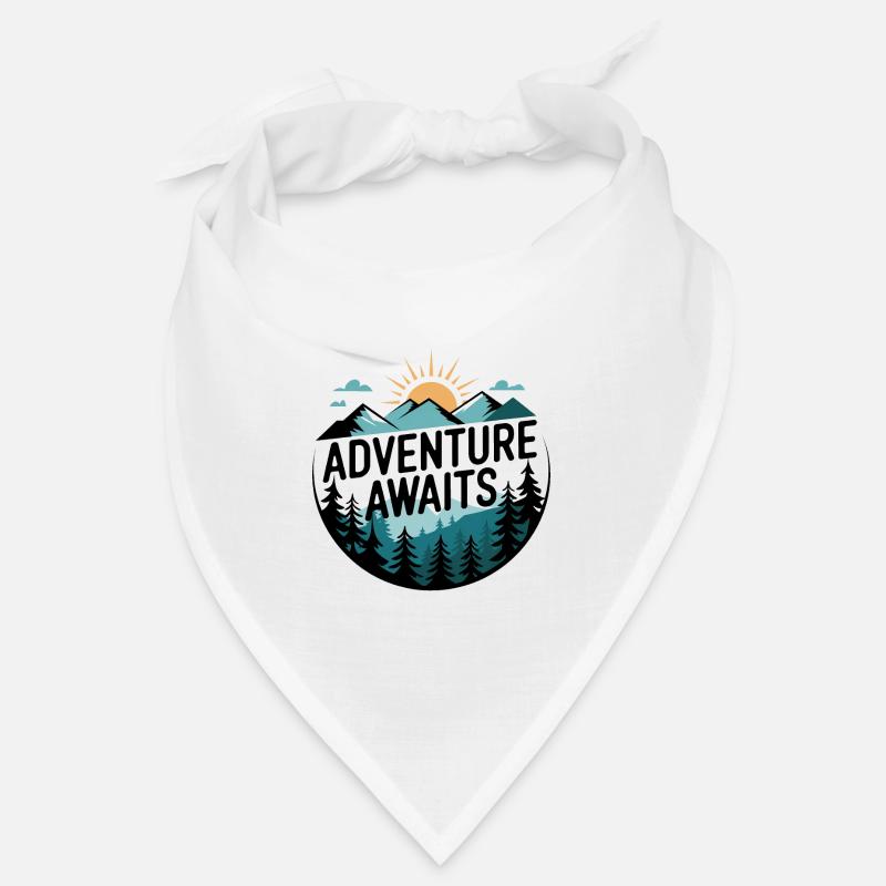 Adventure Awaits – Mountain Panorama Bandana