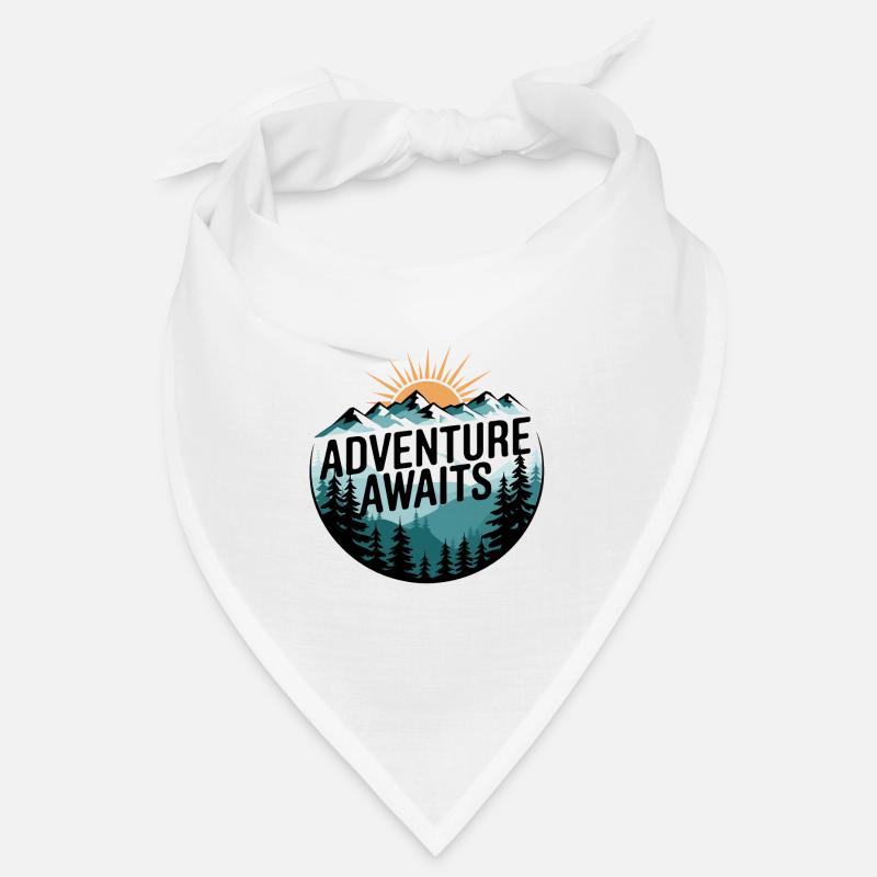Adventure Awaits – Mountain Panorama Bandana