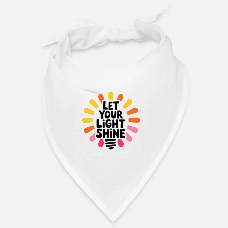 Let Your Light Shine – Glowing Light Bulb Bandana