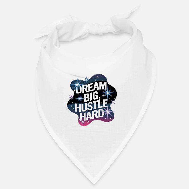 Dream Big, Hustle Hard – Night Sky Bandana