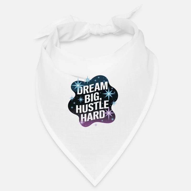 Dream Big, Hustle Hard – Night Sky Bandana