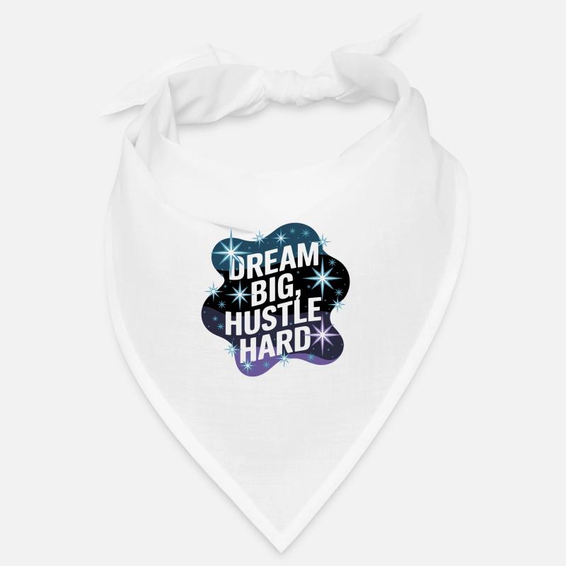 Dream Big, Hustle Hard – Night Sky Bandana