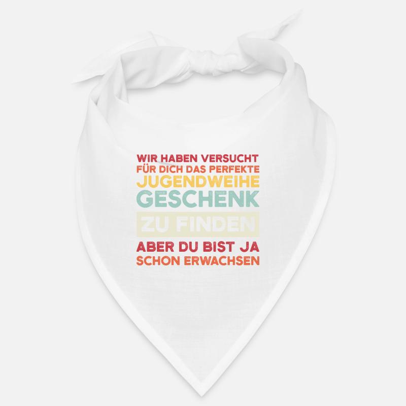 Jugendweihe Jugend Jugendfeier Geschenk Bandana