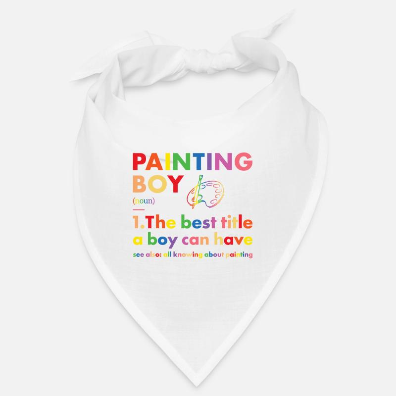 Painter Boy Definition Painting Bandana