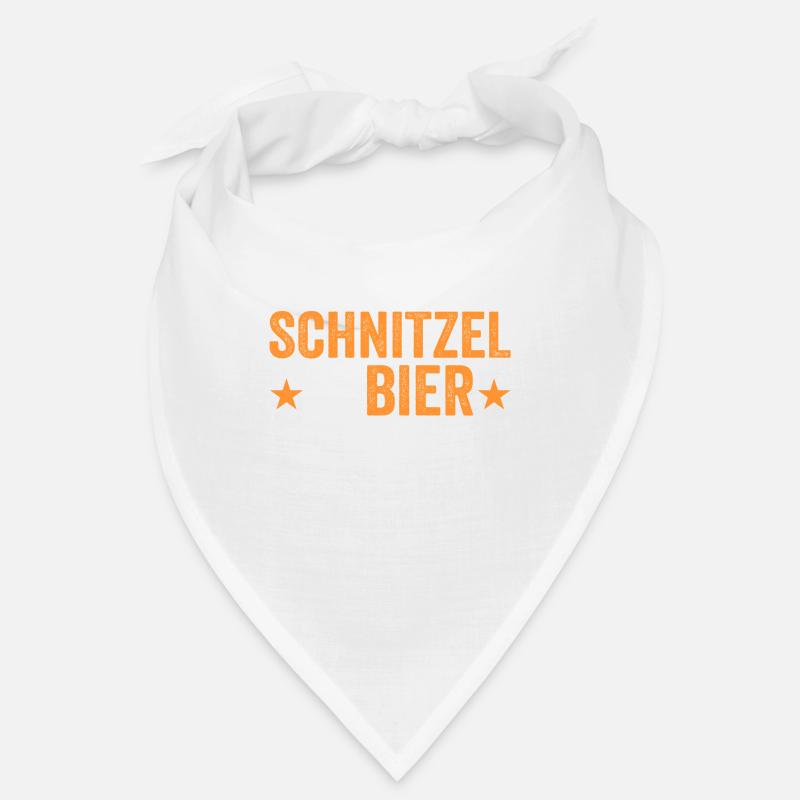 Schnitzel & Bier Wiener Fleischesser Geschenk Bandana