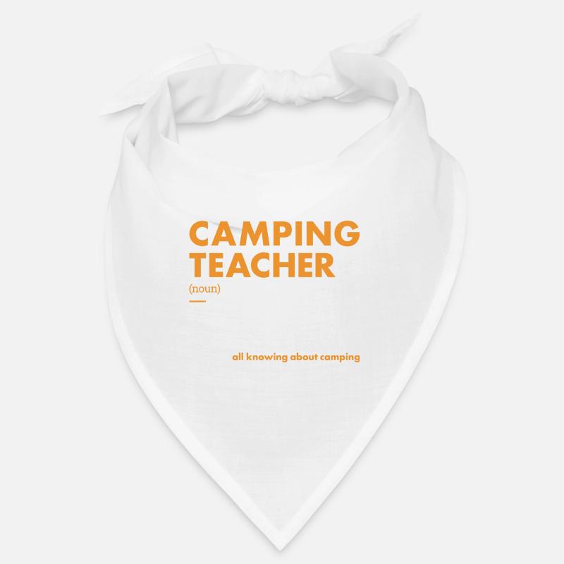 Camper Enseignant Définition Camping Bandana
