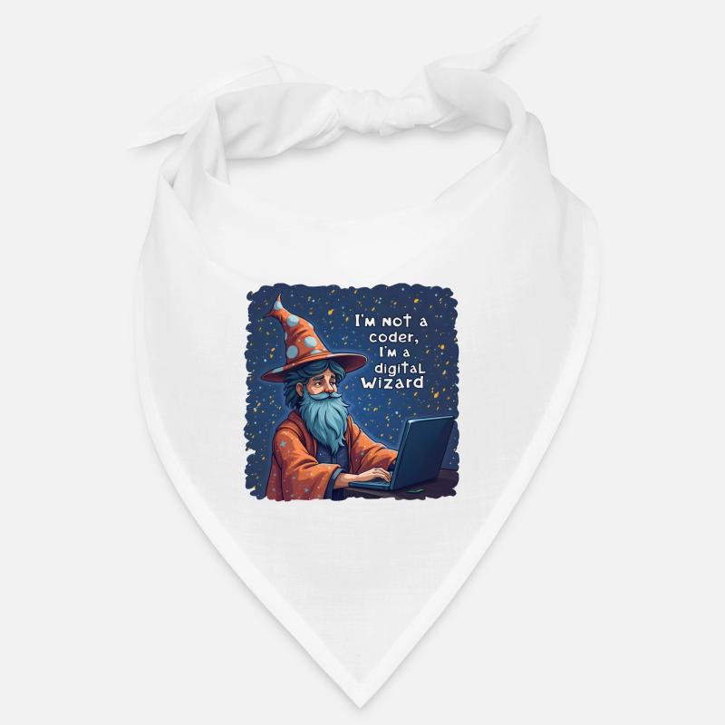 I'm Not a Coder I'm a Digital Wizard Programmer Bandana