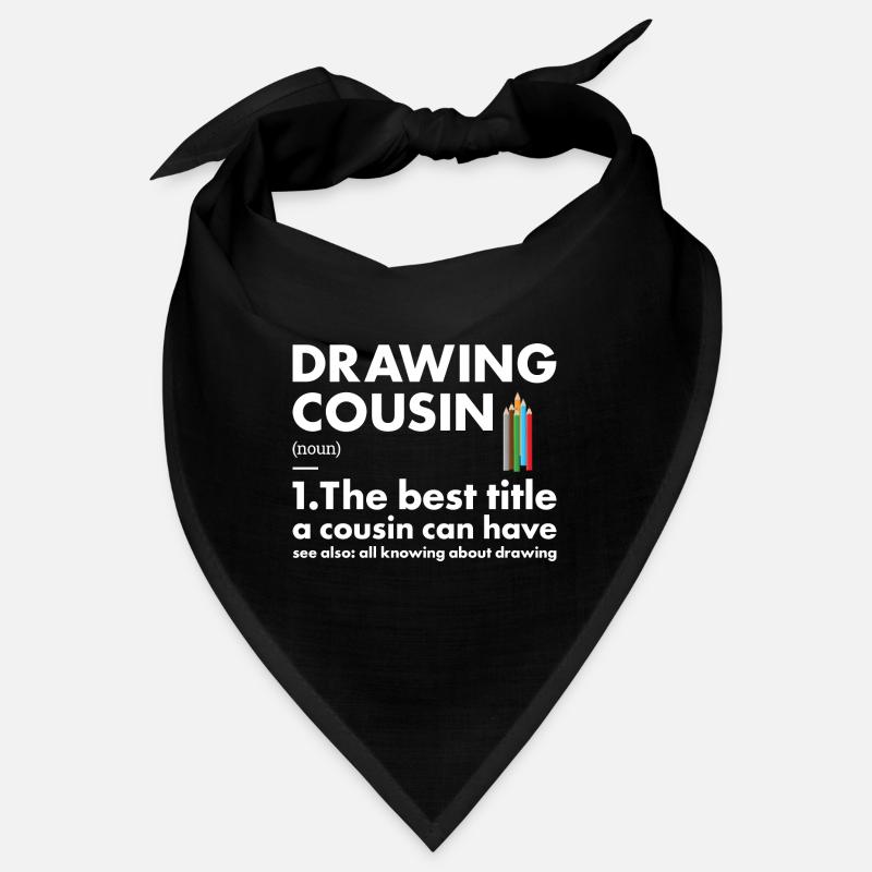 Drawer Cousin Definition Drawing Bandana
