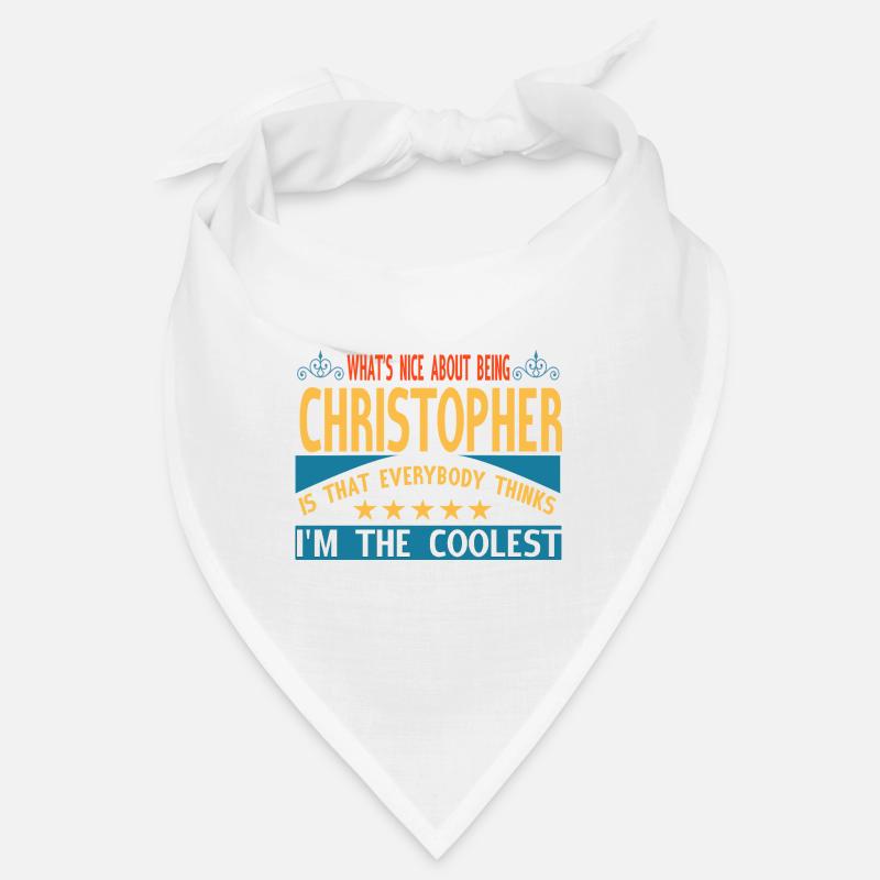 Vorname Christopher Name Christopher Geschenk Bandana