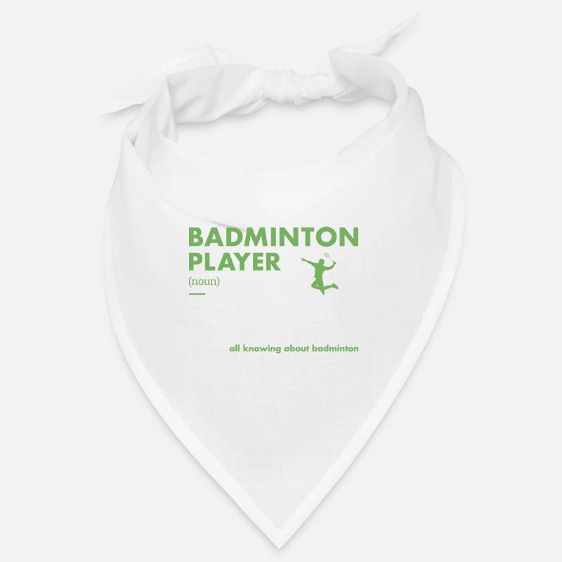 Sport Player Definition Badminton Bandana