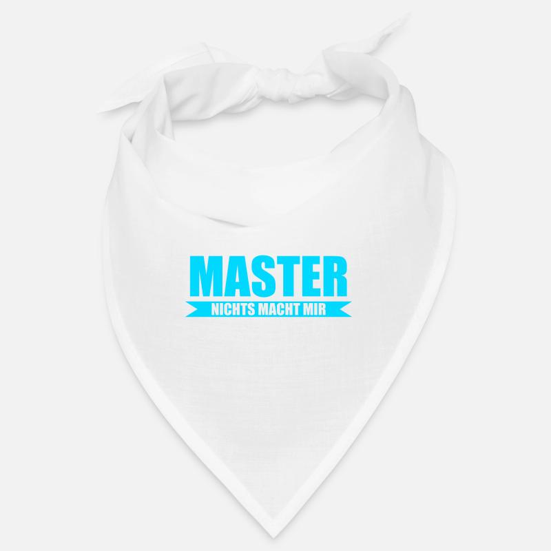Master Prüfung Masterabschluss Geschenk Bandana