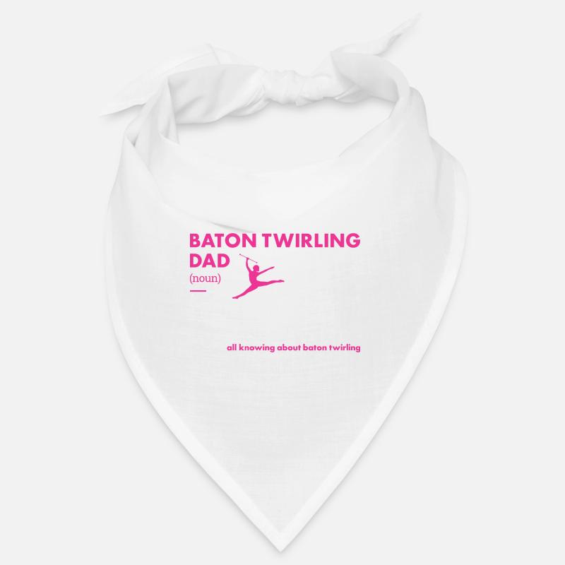 Baton Twirler Dad Definition Baton Twirling Bandana