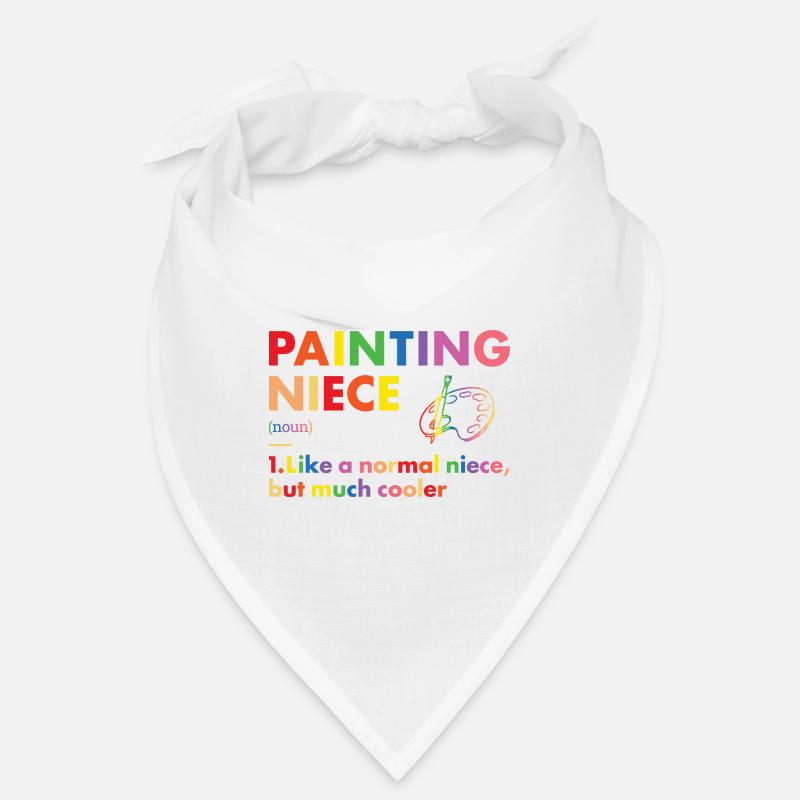 Painter Niece Definition Painting Bandana