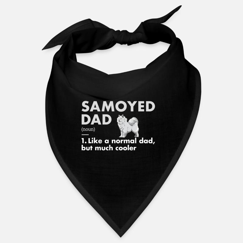 Samoyed Dad Definition Bandana