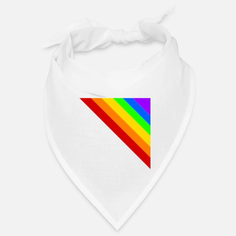 Ecke bunt Regenbogen Geschenkidee Bandana
