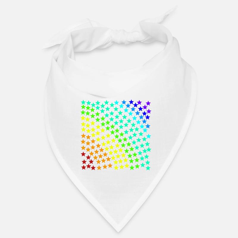 Rainbow Star Stars Colorful Gift Idea Pattern Bandana