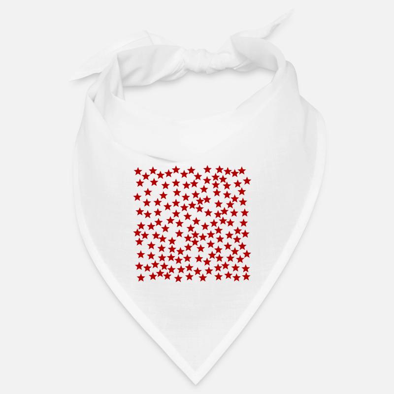 Sterne rot Geschenkidee Bandana