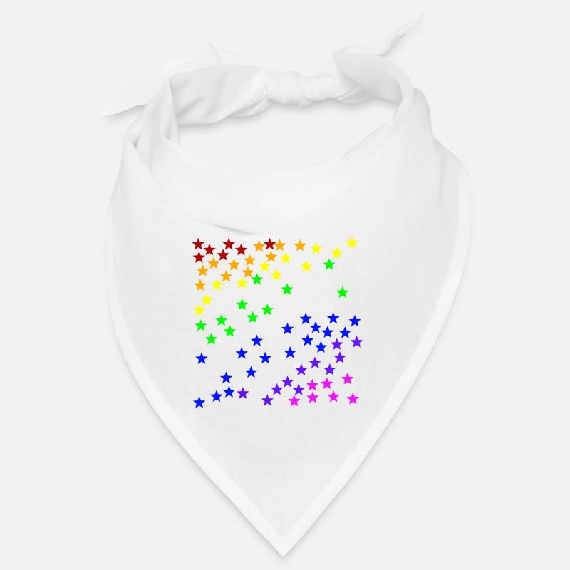 Sterne Regenbogen Geschenkidee bunt farbenfroh Bandana