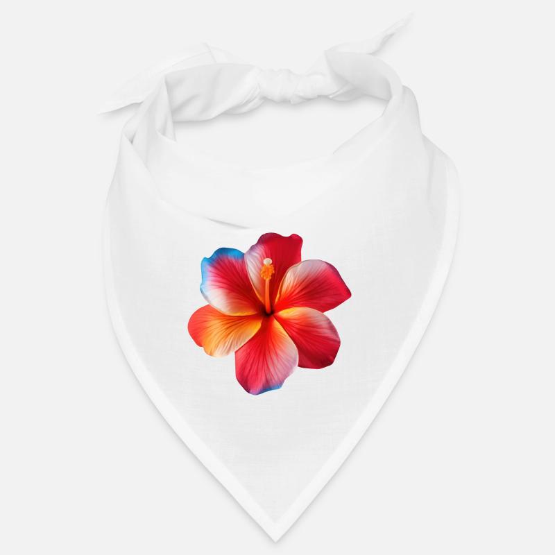 Hibiscus Fleur Hawaïenne Bandana