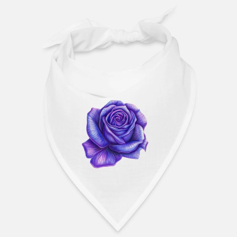 Rose pourpre Bandana