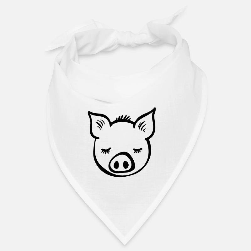 Pig Piggy Bandana