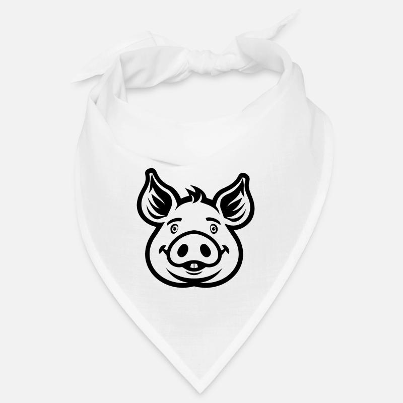 Pig Piggy Bandana