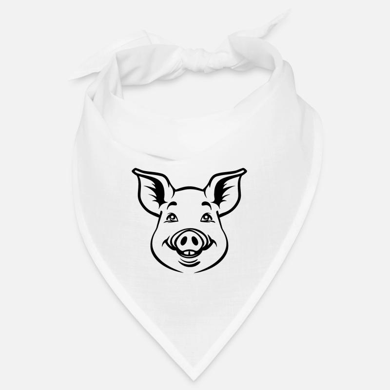 Pig Piggy Bandana